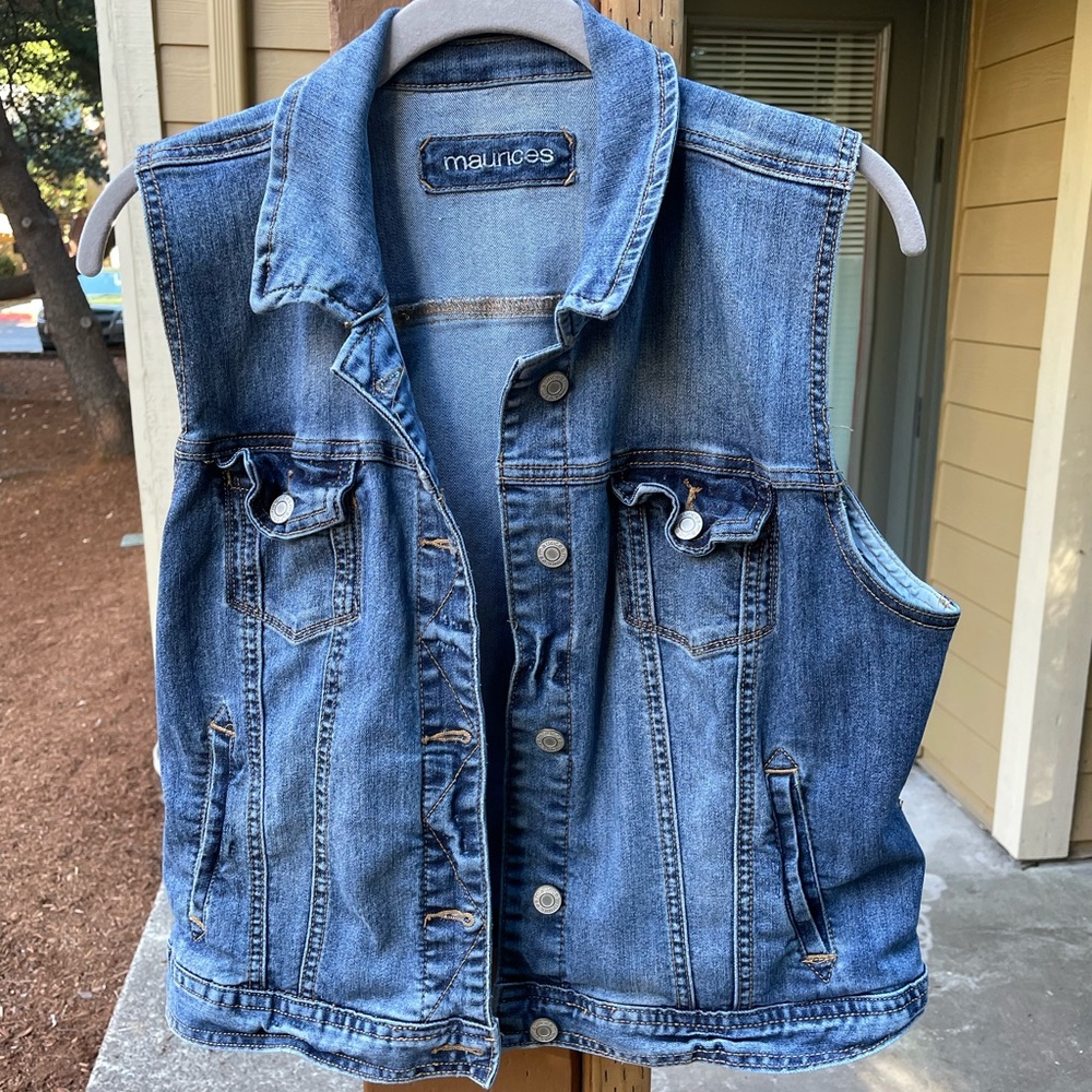 Maurice’s Denim Vest